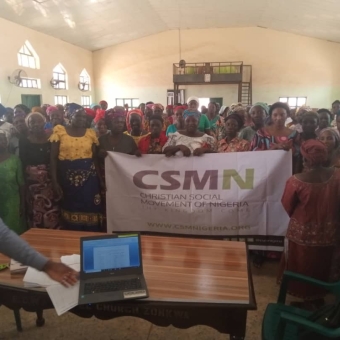 Relief Project to Christian Widows at Mercy IDP Camp