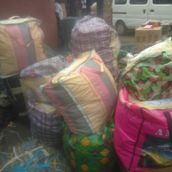 Donation of Clothes to IDPS: First Consignment Delivered at Karim Lamido, Taraba State