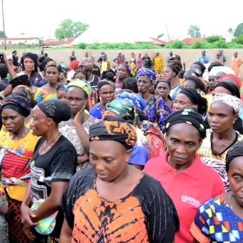 Relief Project for IDPs at:  OKWIJI EDIKWU COMMUNITY  Apa LGA, Benue State  | June 2025